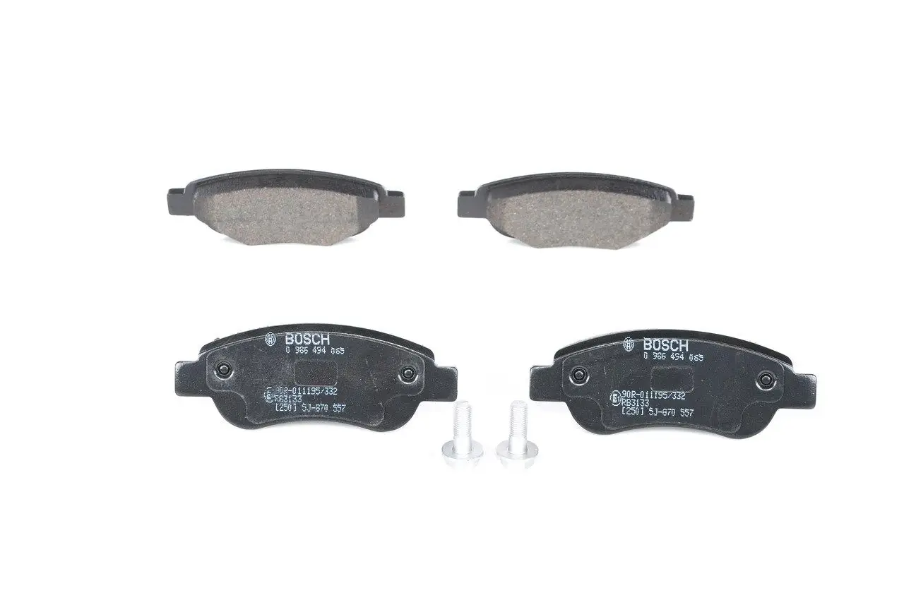 Kit de plaquettes de frein BOSCH 0 986 494 065