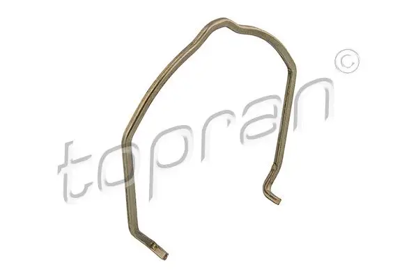 Bride de fixation, gaine de suralimentation TOPRAN 409 265