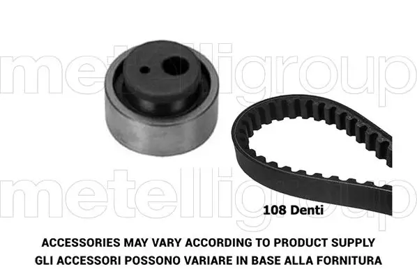 Kit de courroie crantée METELLI 29-0014