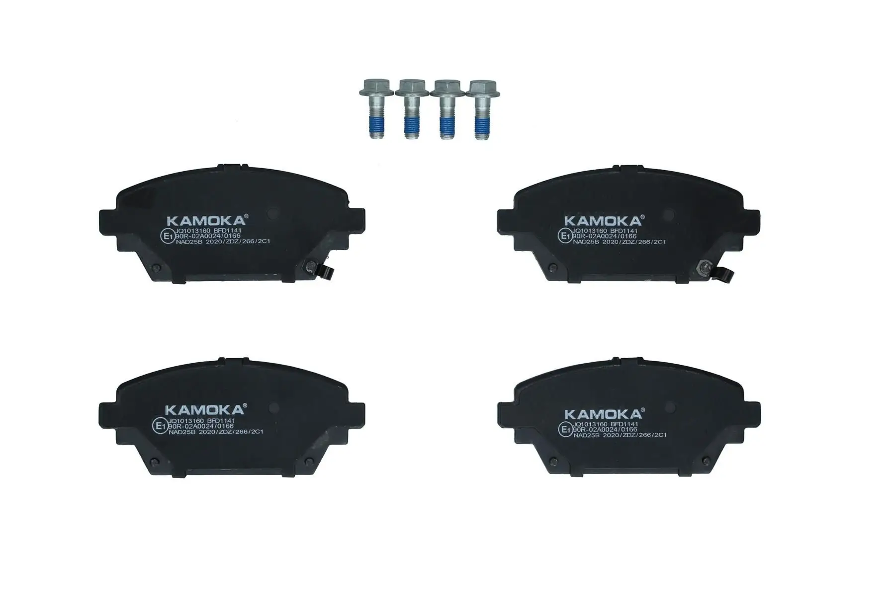 Kit de plaquettes de frein KAMOKA JQ1013160