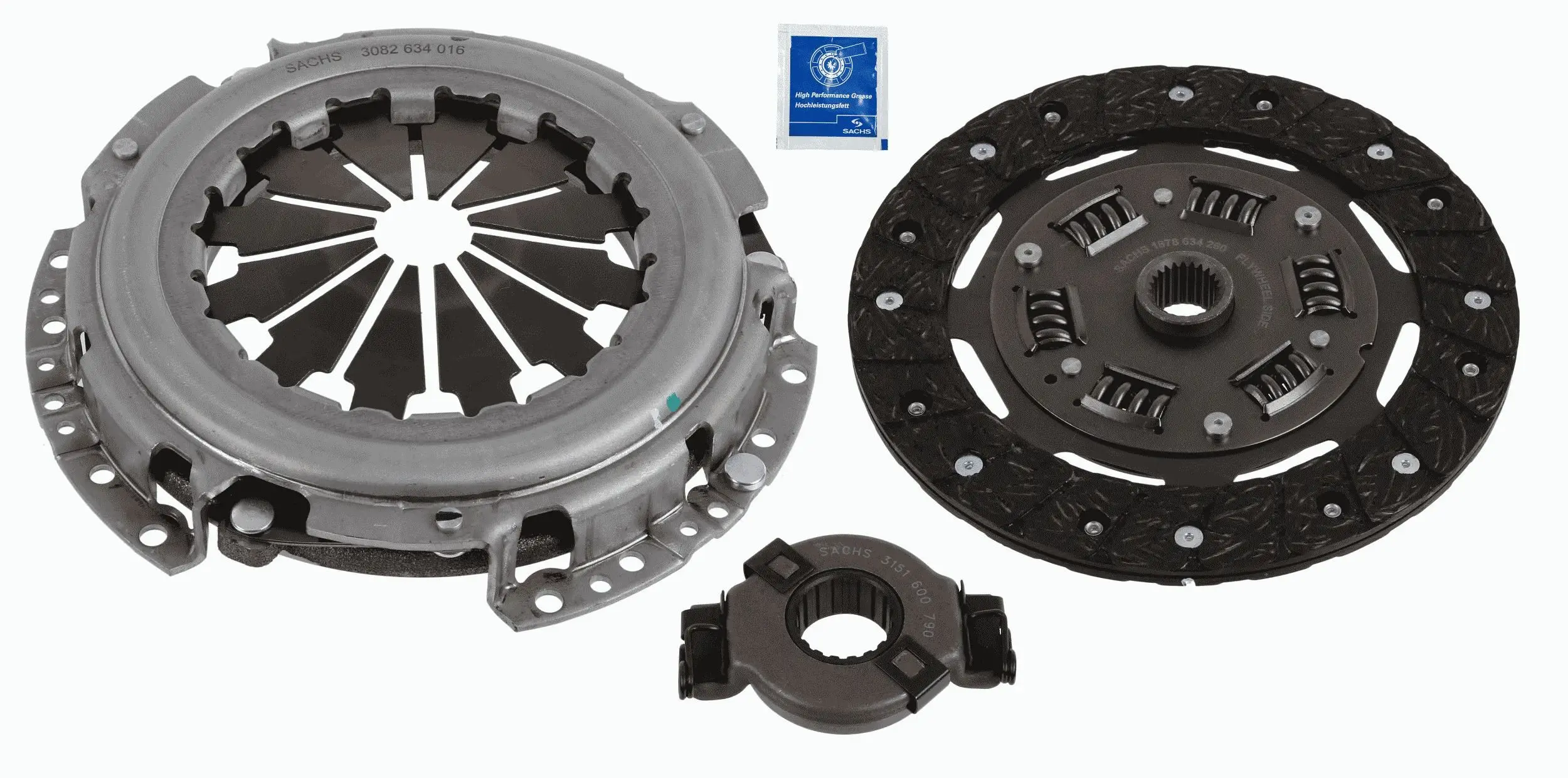 Kit d'embrayage SACHS 3000 951 672