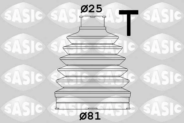Soufflet, arbre de commande SASIC 1904012