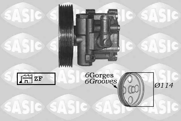 Pompe hydraulique, direction SASIC 7070013