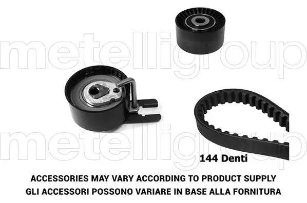 Kit de courroie crantée METELLI 29-0128