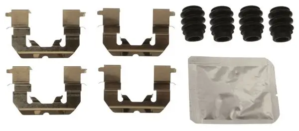 Kit d'accessoires, plaquette de frein à disque TRW PFK689